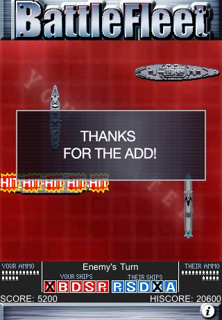 BattleFleet says: Thanks for the add!